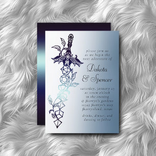 Invitation Épée RPG   Marine Sheen Imaginaire Tablette Gamer