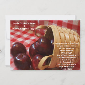 Invitation Épouser d'Apple de pays