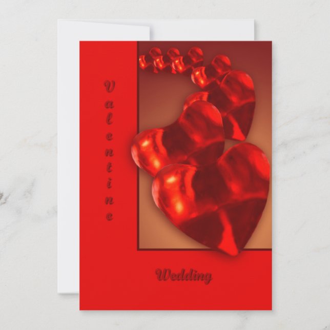 Invitation épouser de Valentine d'abw (Devant)