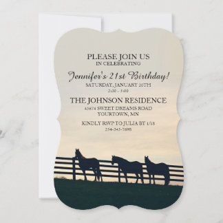 Invitation Équestre classique 21e anniversaire