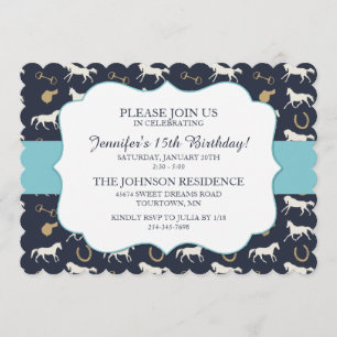 Invitation Equestre classique Quinzième anniversaire
