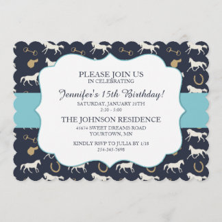 Invitation Equestre classique Quinzième anniversaire