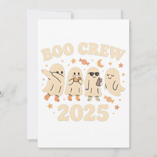 Invitation Équipe Boo 2025 Trending Ghost Squad