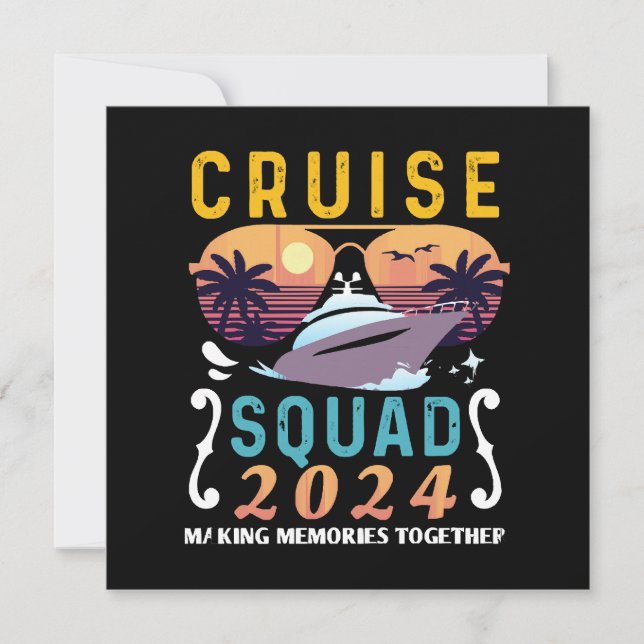 Invitation Équipe de croisière 2024 Groupe de correspondance  (Devant)