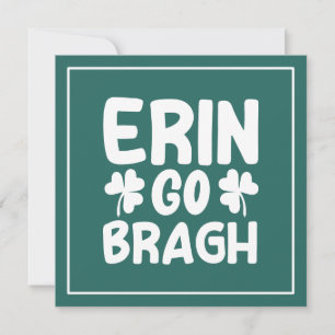Invitation Erin Go Bragh-60850