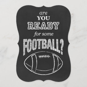 Invitation es-tu prêt pour du football ?
