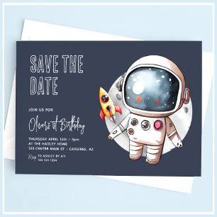 Invitation Espace Extérieur Date de Sauvegarde Ble