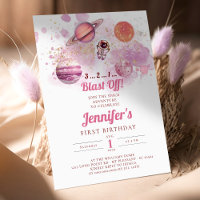 Espace extra-atmosphérique Planètes roses Fille pr