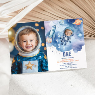 Invitation Espace extra-atmosphérique Premier voyage autour d