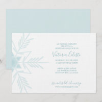 ESPAGNOL bleu moderne HIVER WONDERLAND quinceañera