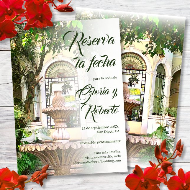 Invitation Espagnol, Hacienda Mariage Mexicain Enregistrer La (Créateur téléchargé)