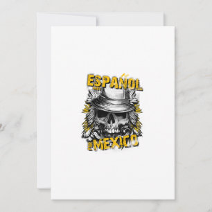 Invitation Espanol pour le mexique