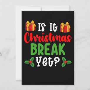 Invitation Est-Ce Que C'Est Pause Noël Mais Fêtes Drôle