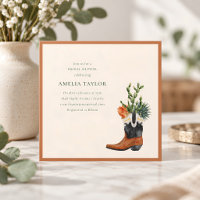 Esthétique de mariage western cowboy bottes cactus