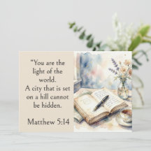 esthétique poétique, verset biblique Matthieu 5:14