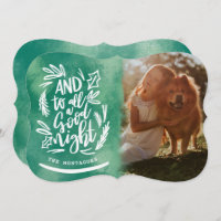 ET À TOUS UNE BONNE NUIT