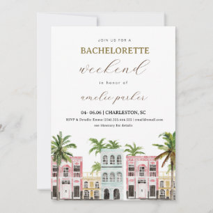 Invitation et itinéraire pour l'enterrement de vie