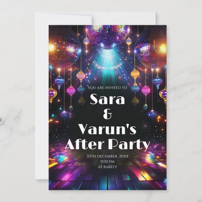 Invitation et Mariage du Digital Indian Youngsters (Devant)