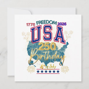 INVITATION ÉTATS-UNIS 250 ANS DE LIBERTÉ