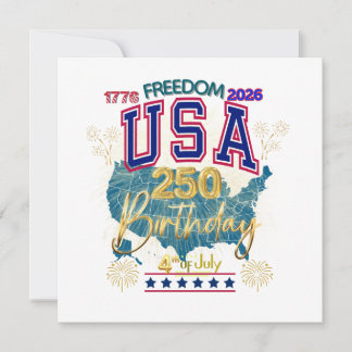 INVITATION ÉTATS-UNIS 250 ANS DE LIBERTÉ