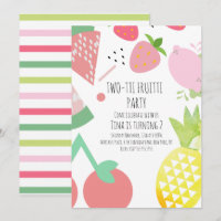 Été Tutti Fruitti Tropical Fruits Énormes
