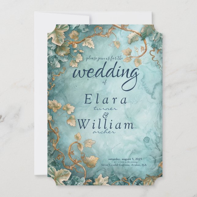 Invitation Eternal Grace Imaginaire Elven (Devant)