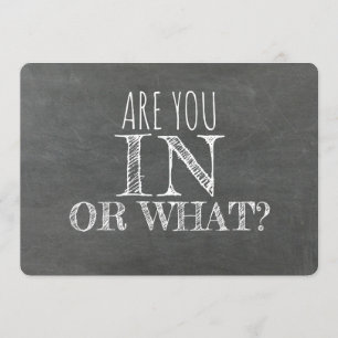 Invitation Êtes-vous dans ou quelle proposition de servante d