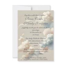 Invitation Ethereal Bliss (sans feuille)