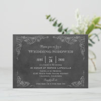 Étiquette de vin vintage tableau de mariage douche