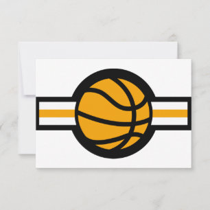 Invitation étoile de basket