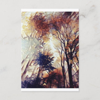 Invitation Étoiles Dans La Forêt