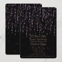 Étoiles de tir étincelantes Une étoile est née Bab