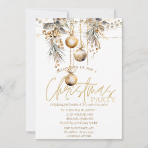 Invitation Étoiles, Luminaires à cordes Boules Vintages Noël