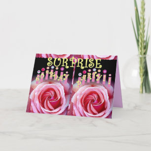 Invitation ÉTONNEZ la soixantième fête d'anniversaire avec de