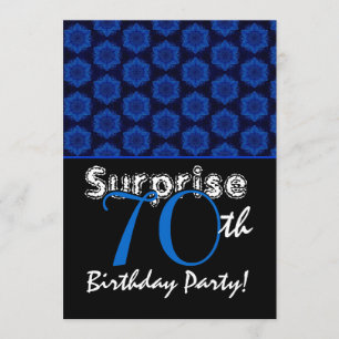 Invitation ÉTONNEZ les étoiles bleues royales W1448 du