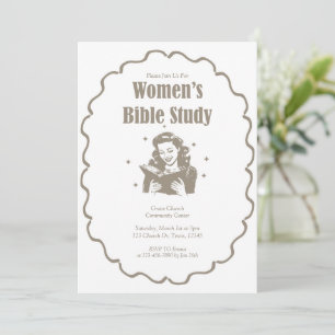 Invitation Étude biblique pour femmes à l'église