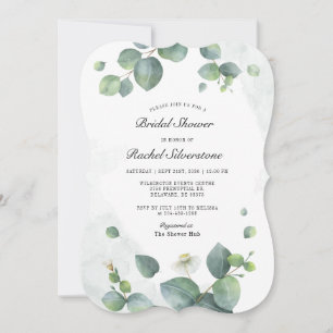 Invitation Eucalyptus Botanique Blush Fête des mariées