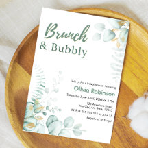 Eucalyptus Gold Brunch & Bubbly Enterrement de vie