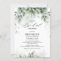Eucalyptus Greenery Gum Botanique Douche nuptiale