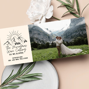 Invitation Évasion amoureuse dans les montagnes