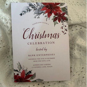 Invitation Événement annuel de fête de Noël