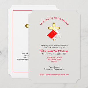 Invitation Événement de célébration de l'anniversaire de l'or