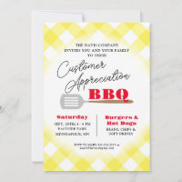 Événement de facturation BBQ Appréciation du clien
