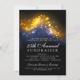 Invitation Événement de gala d'entreprise officiel Lumières d