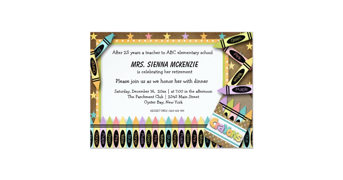 Invitation Événement d'école | Zazzle.fr