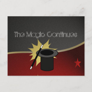 Invitation Événement magique Réception Mitzvah