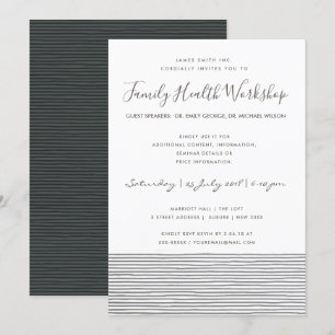 INVITATION ÉVÉNEMENT OFFICIEL DE L'ATELIER DE LA LIGNE BLANCH