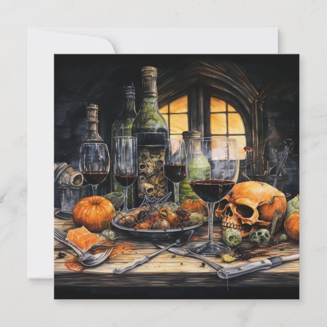 Invitation 👻 🍷 "Événement Terrors & Tastings" ! 🍷 👻 Hallo (Devant)
