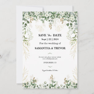 Invitation Evergreens Enchantés : Enregistrer L'Invitation Da