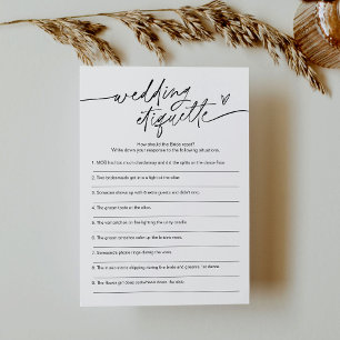 Invitation EVERLEIGH Mariage Etiquette 911 Fête des mariées j